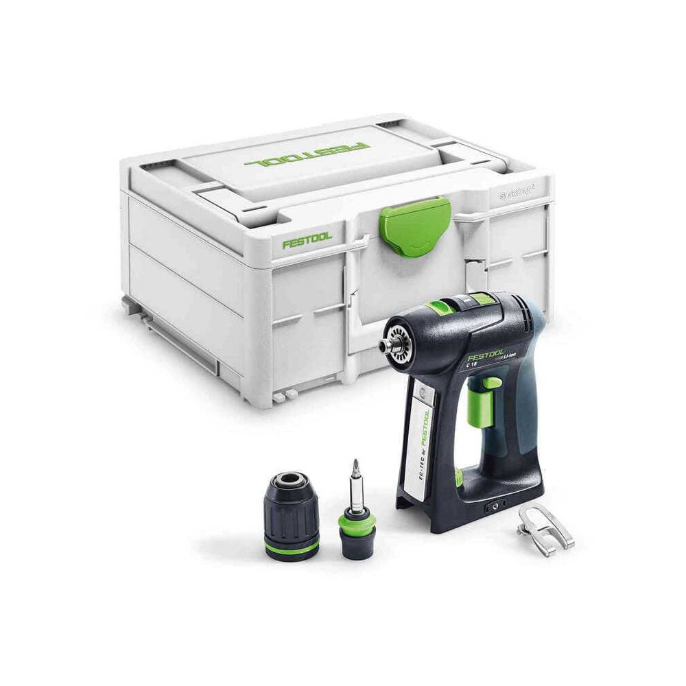 Perceuse-visseuse 18V C 18-Basic Ø13mm Festool 576434 | ProForPro