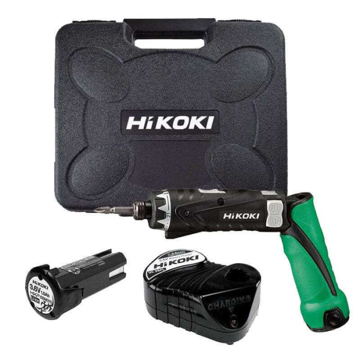 HiKOKI DB3DL2WCZ Tournevis sans fil 3,6V 2x1,5Ah coffret | ProForPro