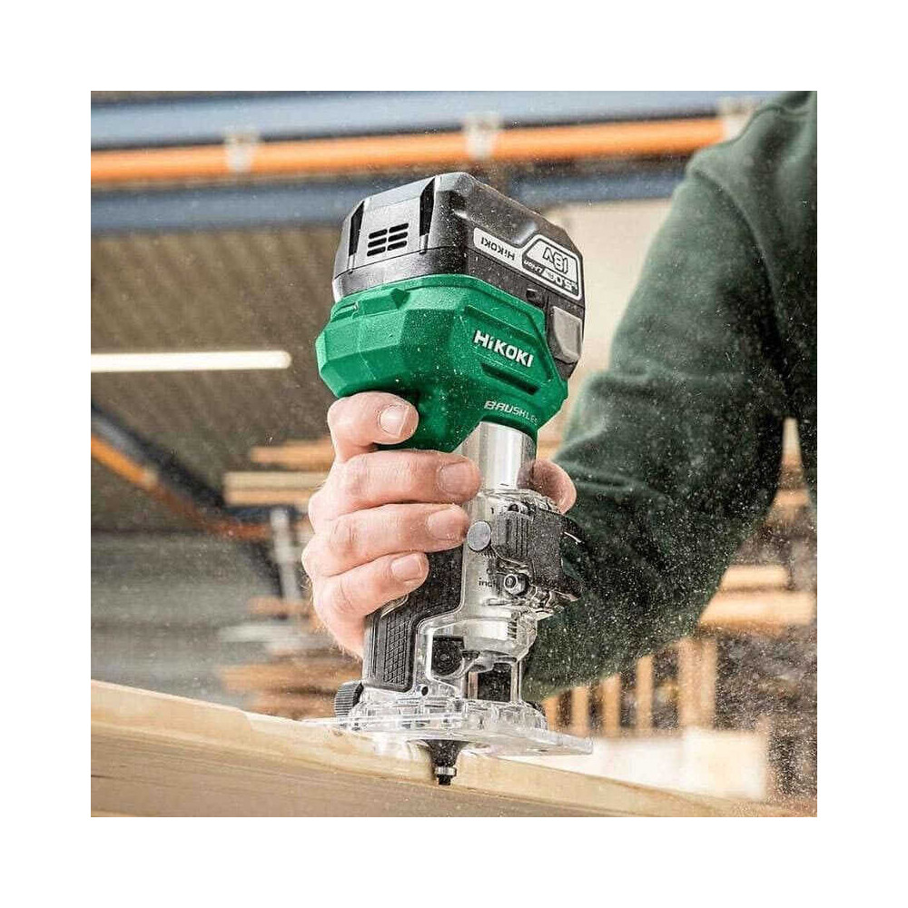 Affleureuse sans fil 18V Ø6-8 mm (Solo) HiKOKI M1808DAW2Z | ProForPro