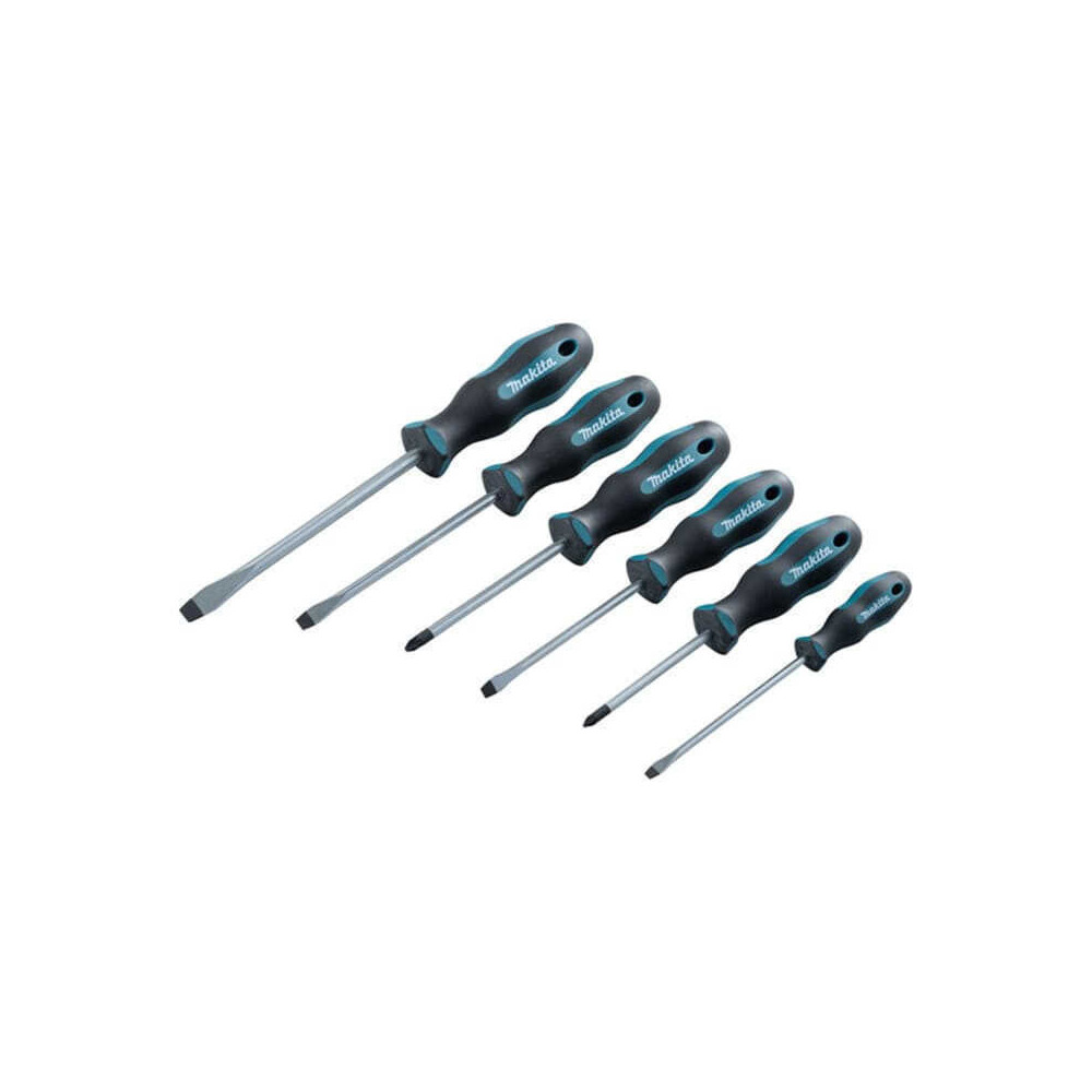 Jeu de 6 tournevis SL PZ Makita E-10512 | ProForPro