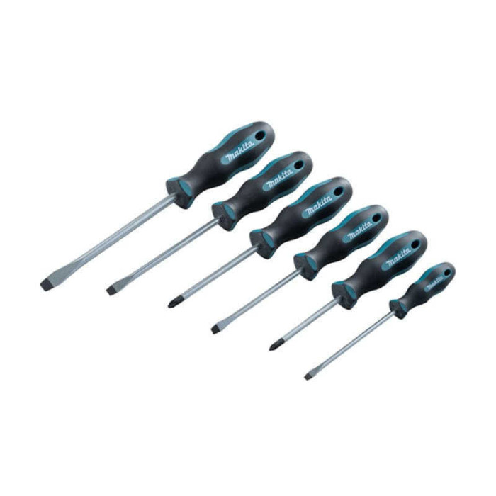 Jeu de 6 tournevis SL PZ Makita E-10512 | ProForPro
