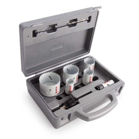 Coffret de scies-cloches Progressor Ø20-64 mm bois/métal Bosch | ProForPro