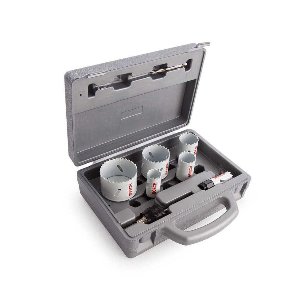 Coffret de scies-cloches Progressor Ø20-64 mm bois/métal Bosch | ProForPro