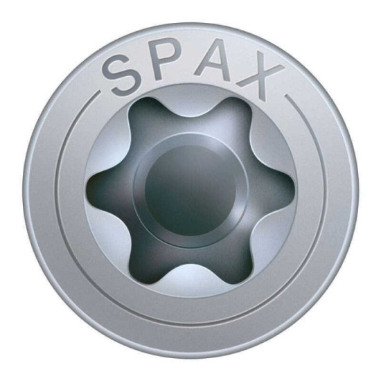 SPAX Vis T-STAR T20 4CUT WIROX filetage partiel - 360 pcs