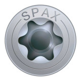 SPAX Vis T-STAR T20 4CUT WIROX filetage partiel - 360 pcs