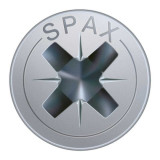 SPAX Vis à bois cruciforme inox tête fraisée - 180 pcs