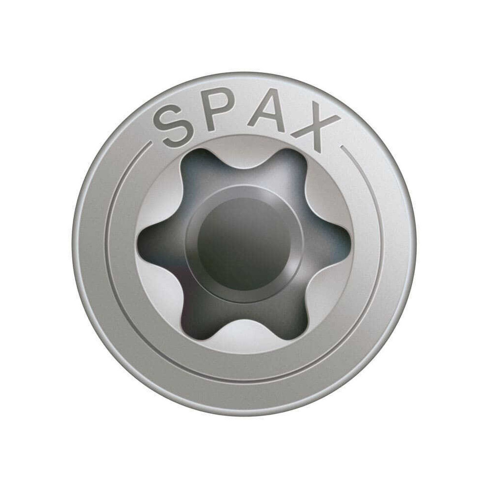 SPAX Vis à bois T-STAR T20 inox tête fraisée - 90 pcs