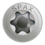 SPAX Vis à bois T-STAR T20 inox tête fraisée - 90 pcs