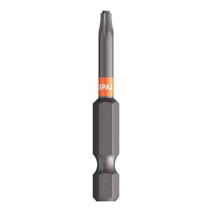 SPAX Embouts T-STAR 50 mm inox A2 - Lot de 5