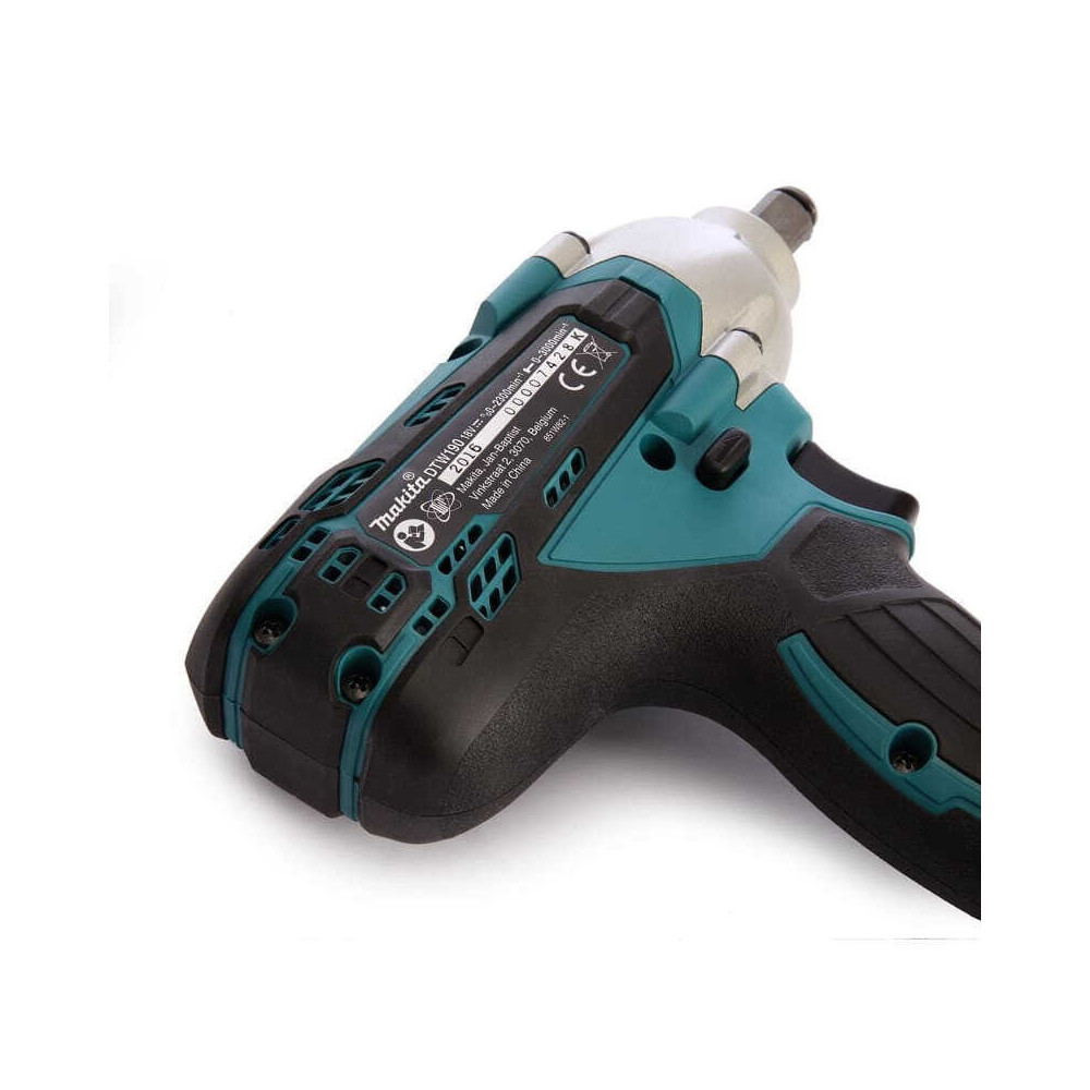 Boulonneuse à chocs Makita DTW190JX3 18V LXT 190 Nm carré 1/2" (2x3,0 Ah, chargeur, accessoires, Makpac) | ProForPro