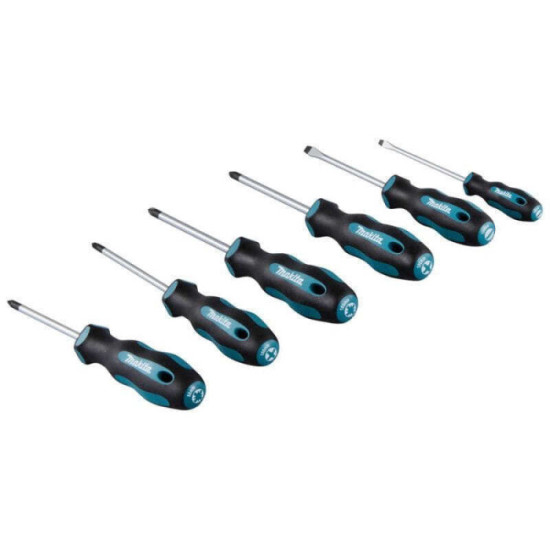 Jeu de 6 tournevis SL PH PZ Makita E-10528 | ProForPro