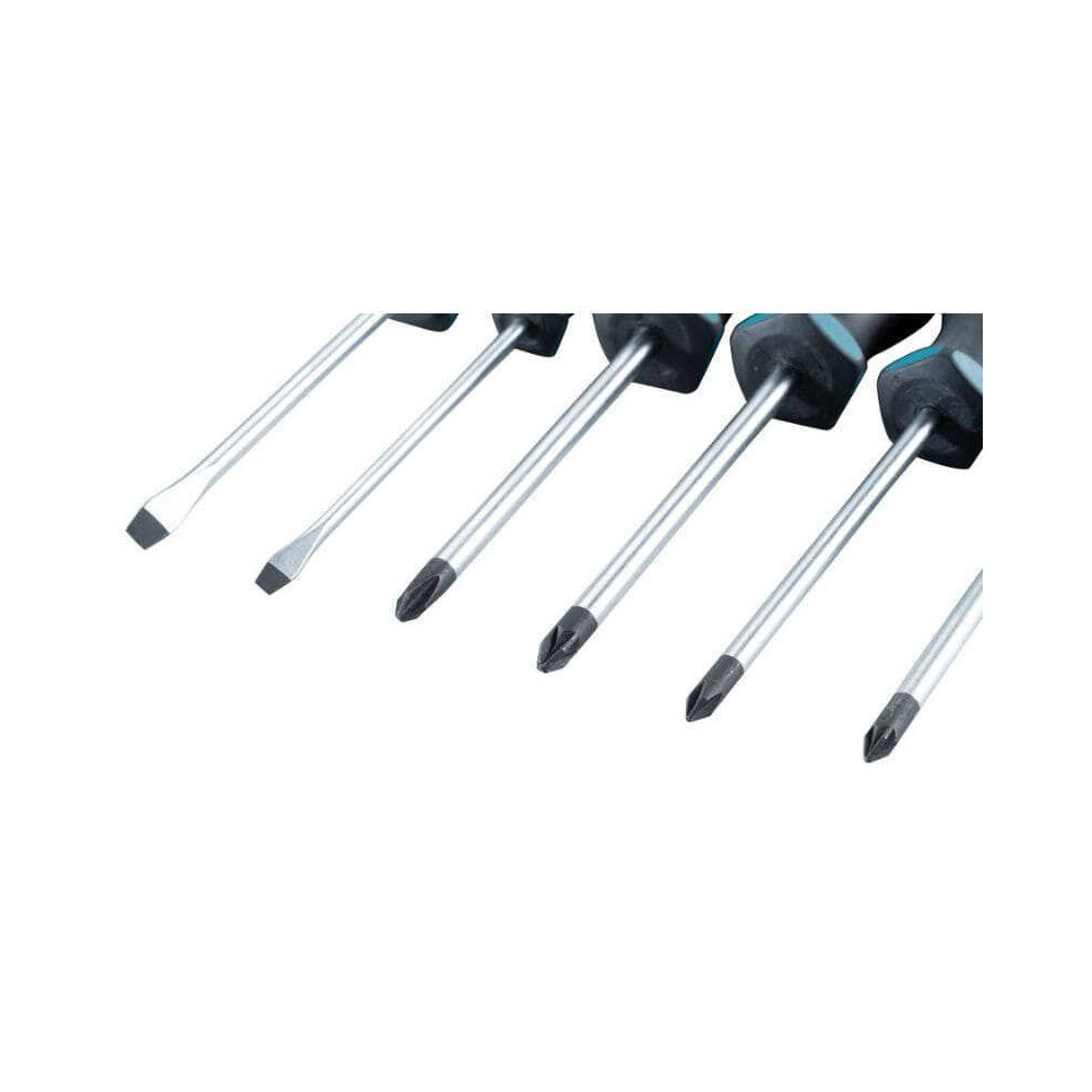 Jeu de 6 tournevis SL PH PZ Makita E-10528 | ProForPro