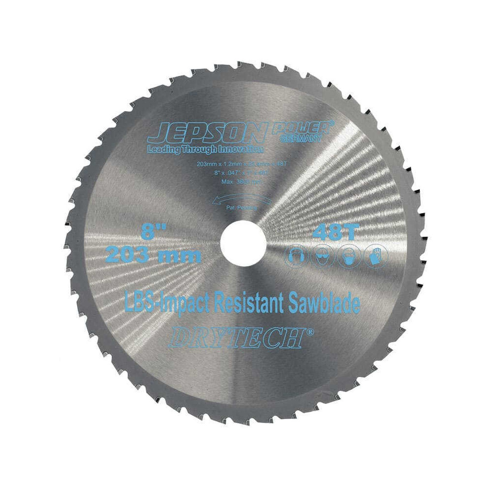 Scie circulaire à métaux sans fil 18V Ø203 mm Jepson 608295E