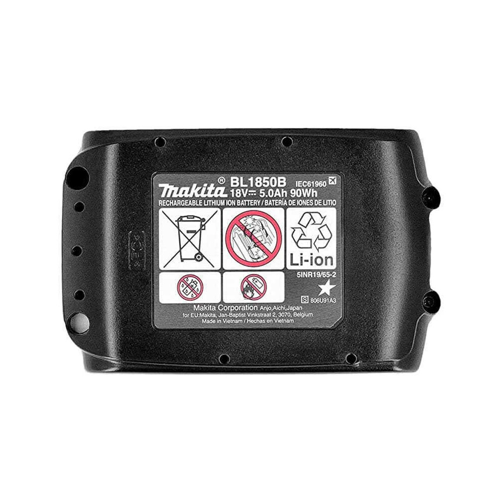 Pack énergie 18V LXT 2x 5,0 Ah + chargeur double Makita 199482-2