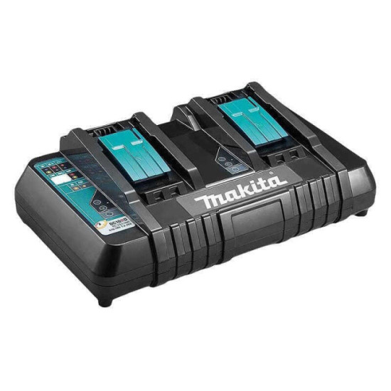 Pack énergie 18V LXT 2x 5,0 Ah + chargeur double Makita 199482-2