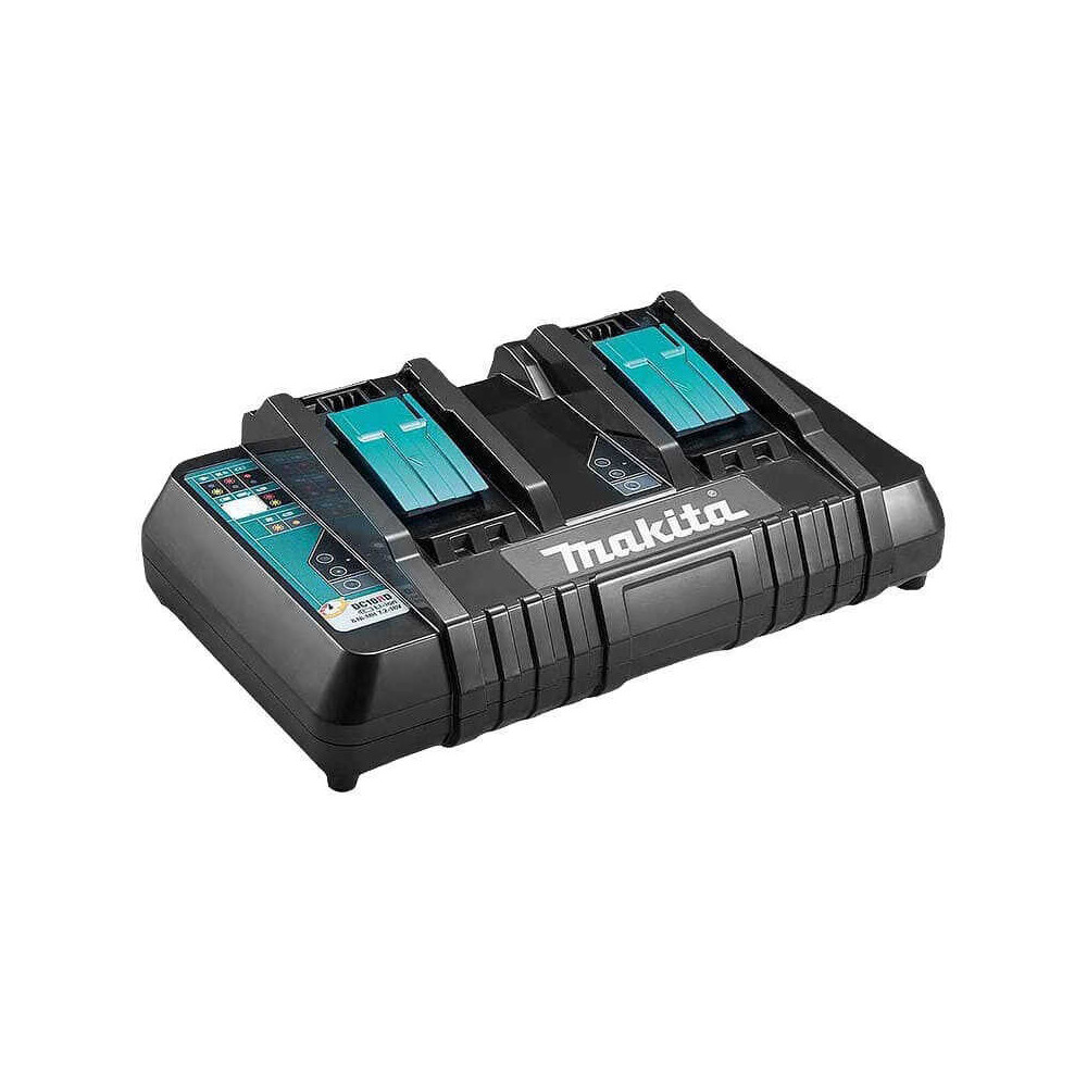 Pack énergie 18V LXT 2x 6,0 Ah + chargeur rapide Makita 199484-8