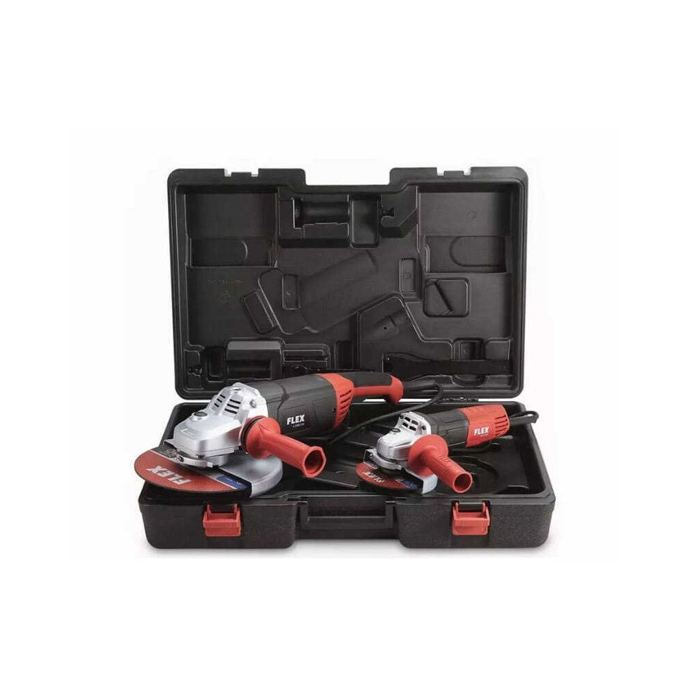 Pack 2 meuleuses d'angle 230 + 125 mm L 2200 L 811 Flex