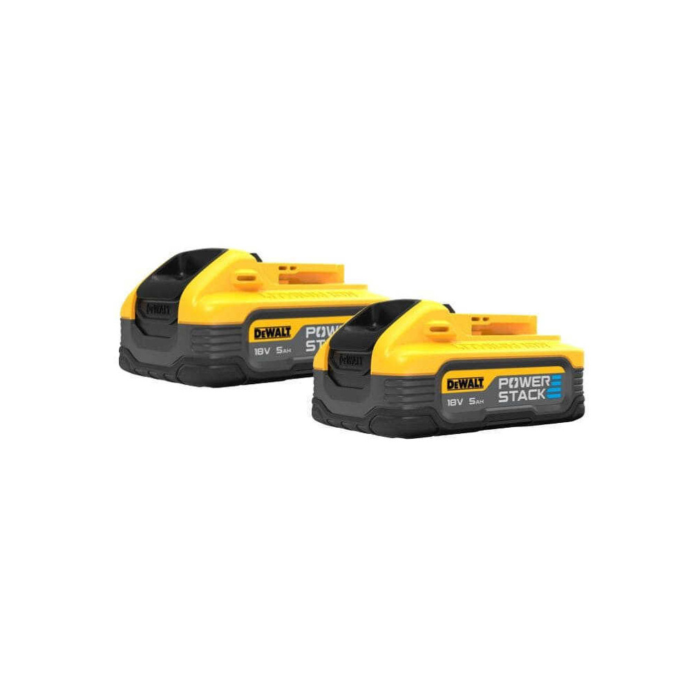 Lot 2 batteries 18V XR PowerStack 5,0 Ah Dewalt DCBP518H2 | ProForPro