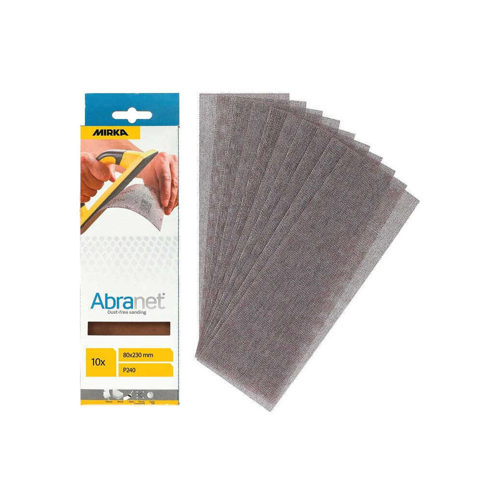 Bandes abrasives Abranet 80x230 mm auto-agrippantes 50 pcs Mirka | ProForPro
