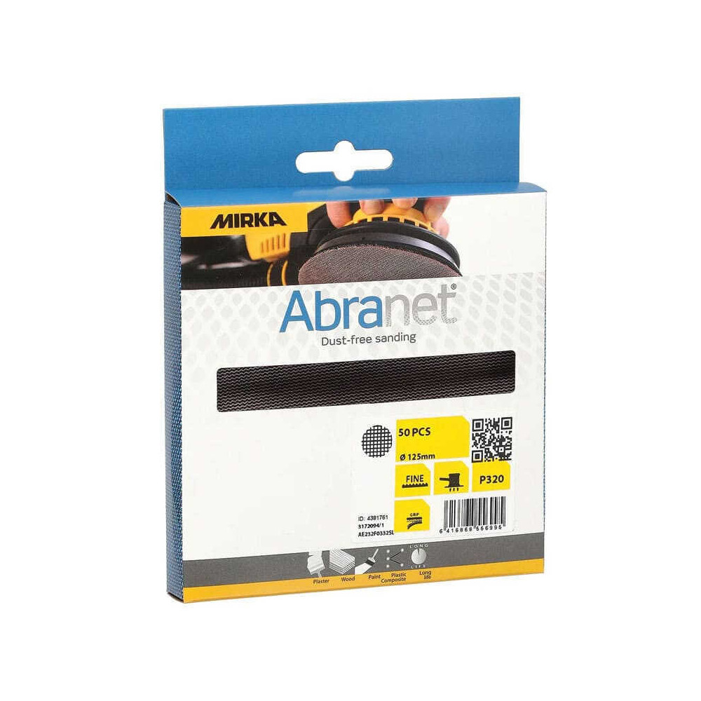 Disques abrasifs Ø 125 mm auto-agrippants 50 pcs Mirka