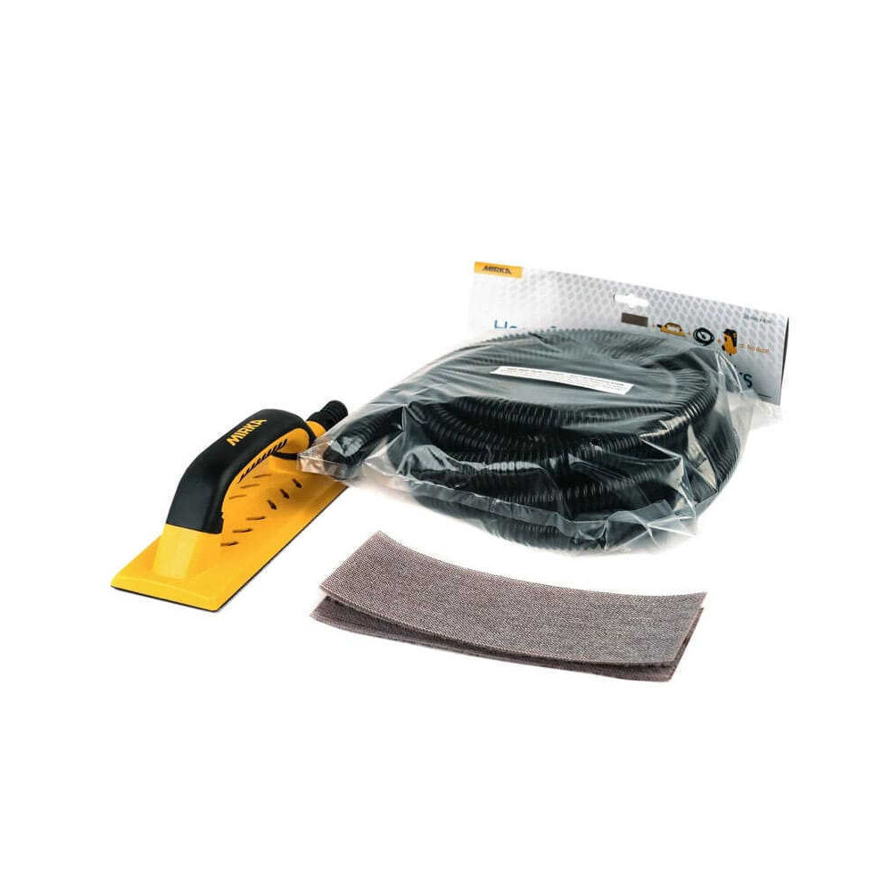 Kit cale manuelle HANDY 80x230 mm + 5 Abranet Mirka