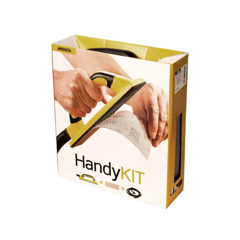 Kit cale manuelle HANDY 80x230 mm + 5 Abranet Mirka