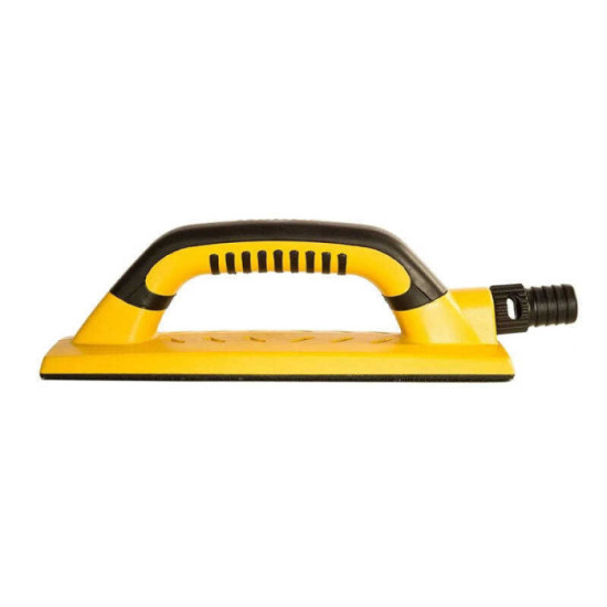 Kit cale manuelle HANDY 80x230 mm + 5 Abranet Mirka