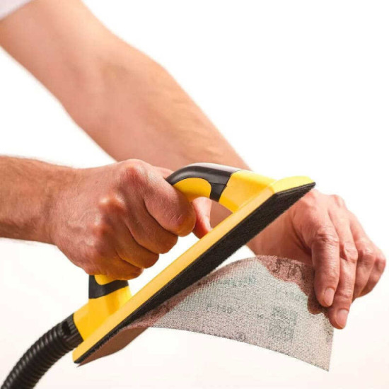 Kit cale manuelle HANDY 80x230 mm + 5 Abranet Mirka