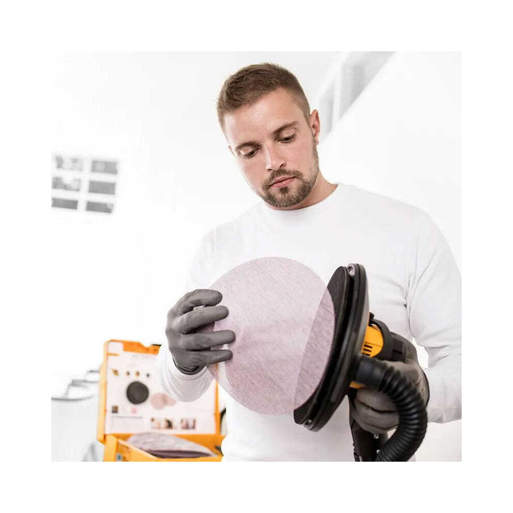 Ponceuse placo à bras Ø 225 mm LEROS 950CV Mirka