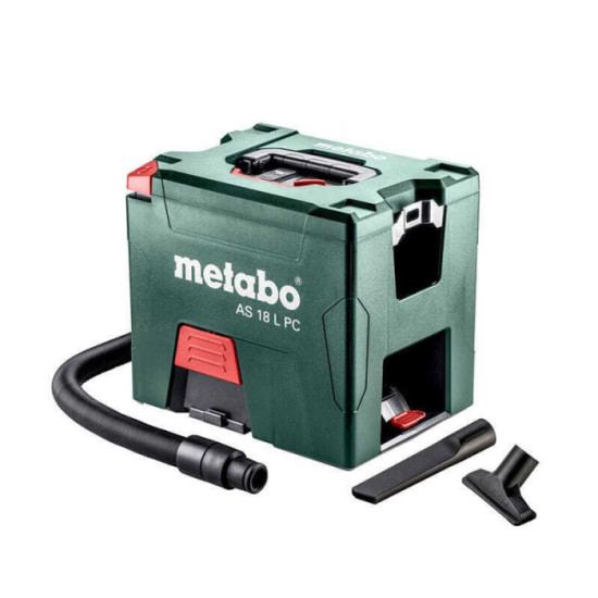 Aspirateur sans-fil 18V AS 18 L PC Metabo 602021850 7,5L nu | ProForPro