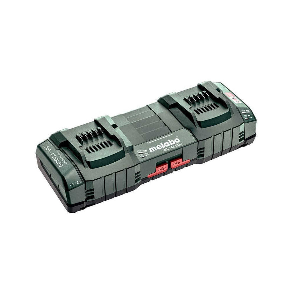 Chargeur rapide double ASC 145 Duo 12-36V Metabo 627495000 | ProForPro