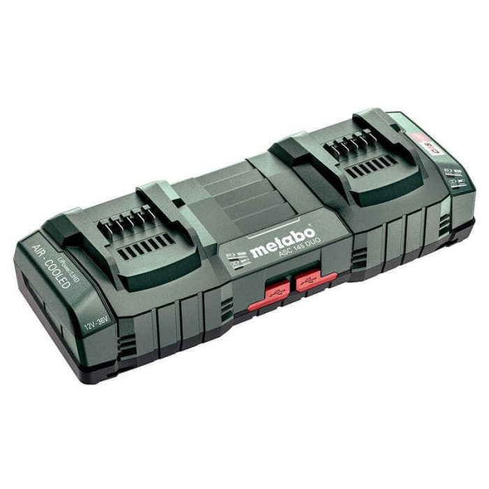 Chargeur rapide double ASC 145 Duo 12-36V Metabo 627495000 | ProForPro
