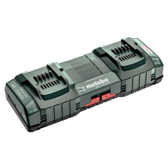 Pack énergie 18V LiHD 4x 8,0 Ah + chargeur double Metabo