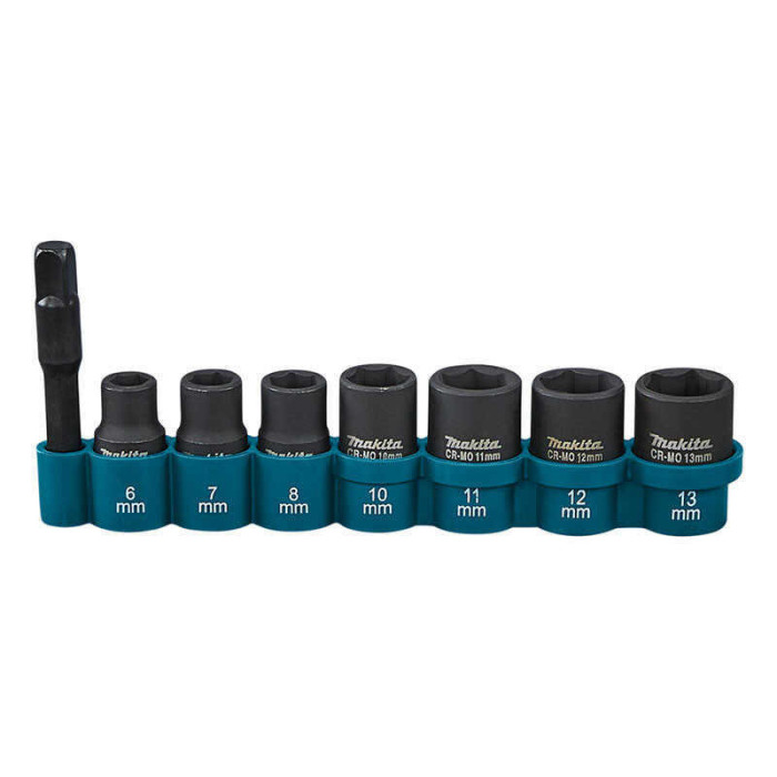 Jeu de 8 douilles à chocs 1/4" Makita E-12289 | ProForPro