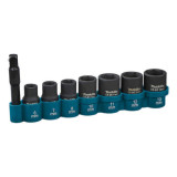 Jeu de 8 douilles à chocs 1/4" Makita E-12289 | ProForPro