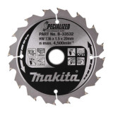 Lame carbure Specialized Ø136 mm pour bois Makita B-33532 | ProForPro