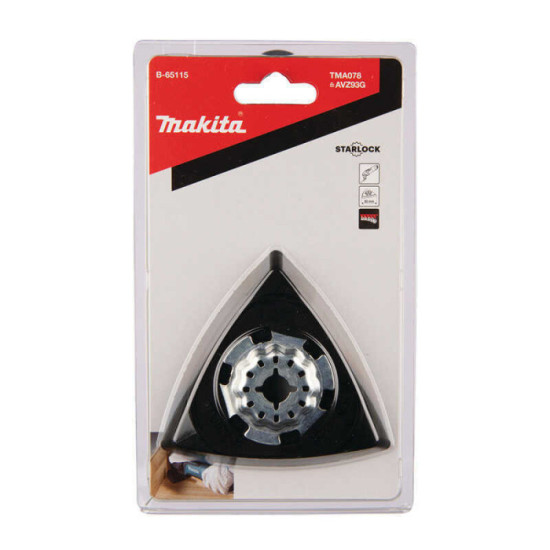 Plateau de ponçage auto-agrippant Makita B-65115 STARLOCK 93 mm TMA078 | ProForPro