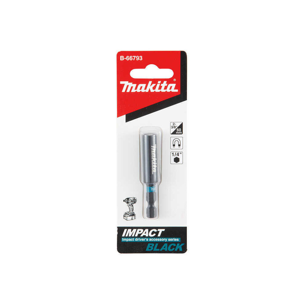 Porte-embout Makita B-66793 Impact Black 1/4" 60 mm | ProForPro
