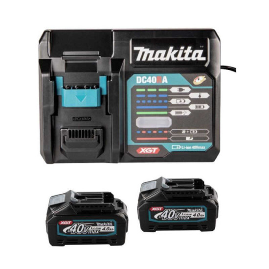Pack énergie 2x4,0 Ah 18V LXT + chargeur Makita 191L77-9 | ProForPro
