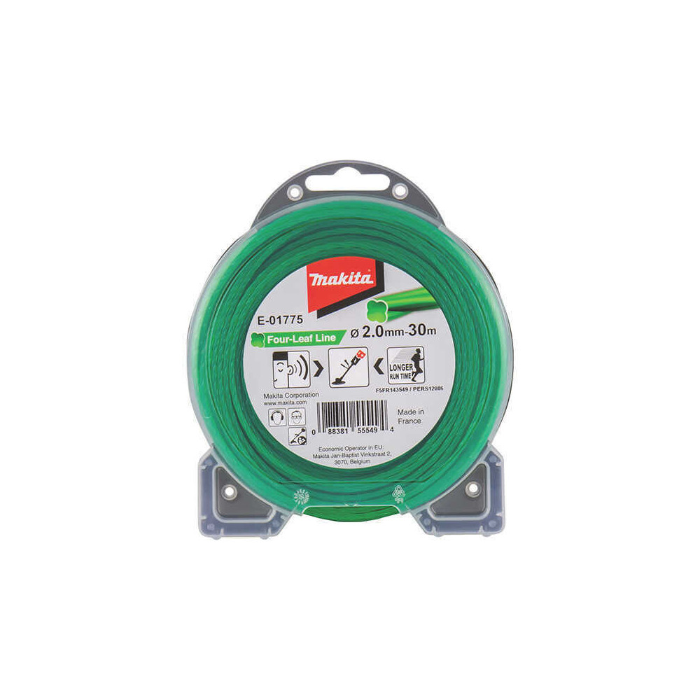 Fil nylon hélicoïdal Makita E-01775 Ø2 mm 30 m | ProForPro