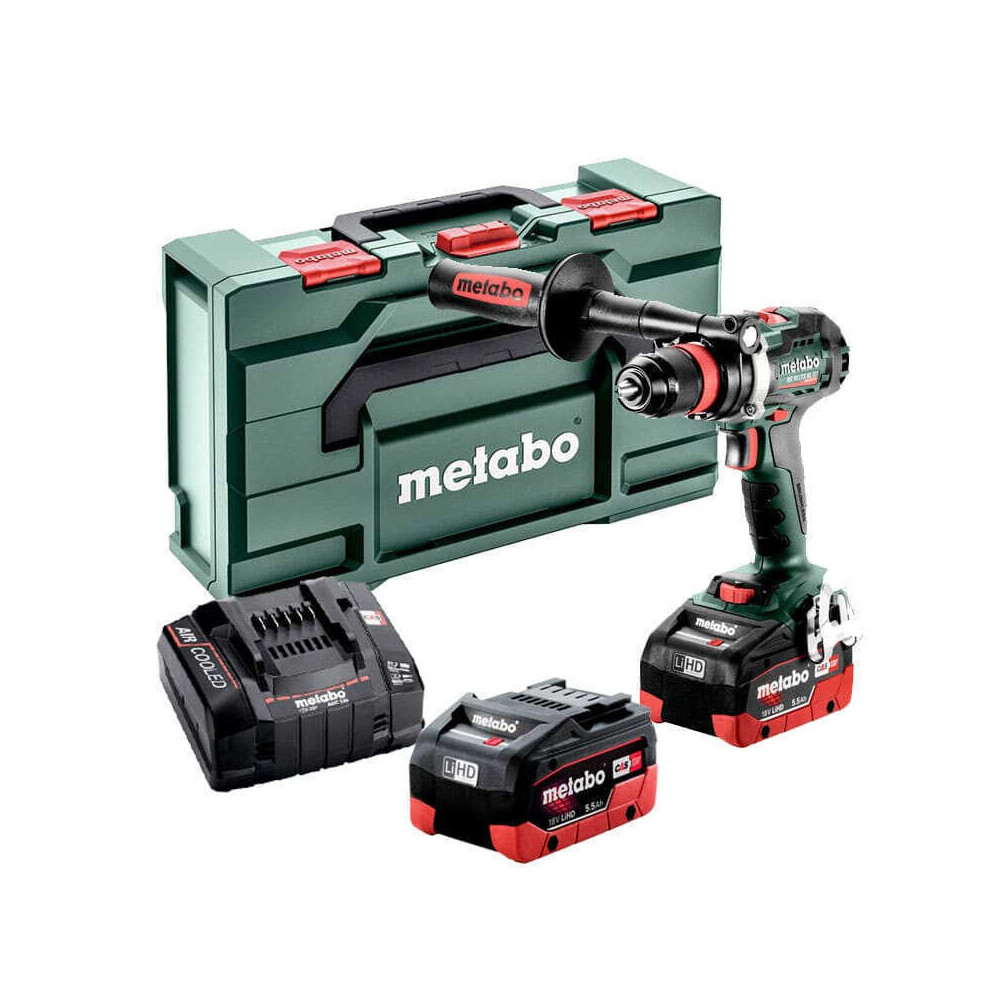 Metabo BS 18 LTX BL Q I Perceuse 18V LiHD 2x5,5Ah metaBOX | ProForPro