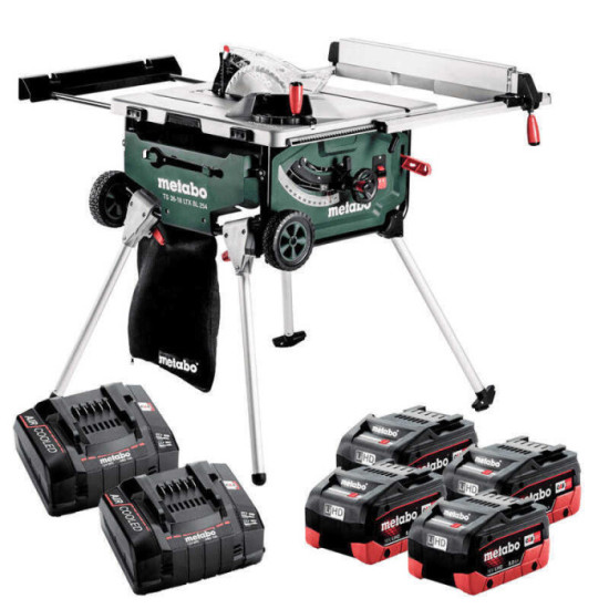 METABO TS 36-18 LTX BL 254 - Scie sur table 18V 4x8.0Ah