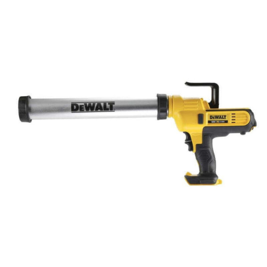 Pistolet à calfeutrer 18V XR DeWalt DCE580N-XJ 600 ml | ProForPro