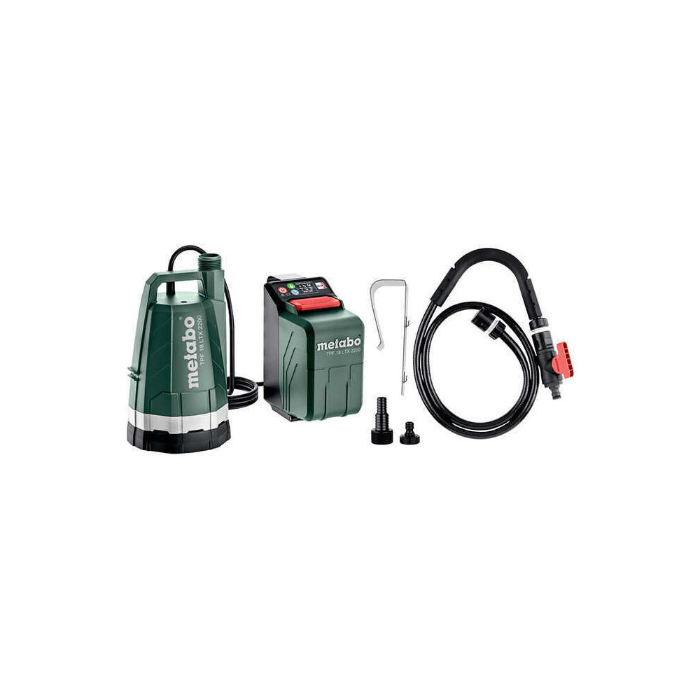 Metabo TPF 18 LTX 2200 Pompe immergée sans fil 18V nue | ProForPro