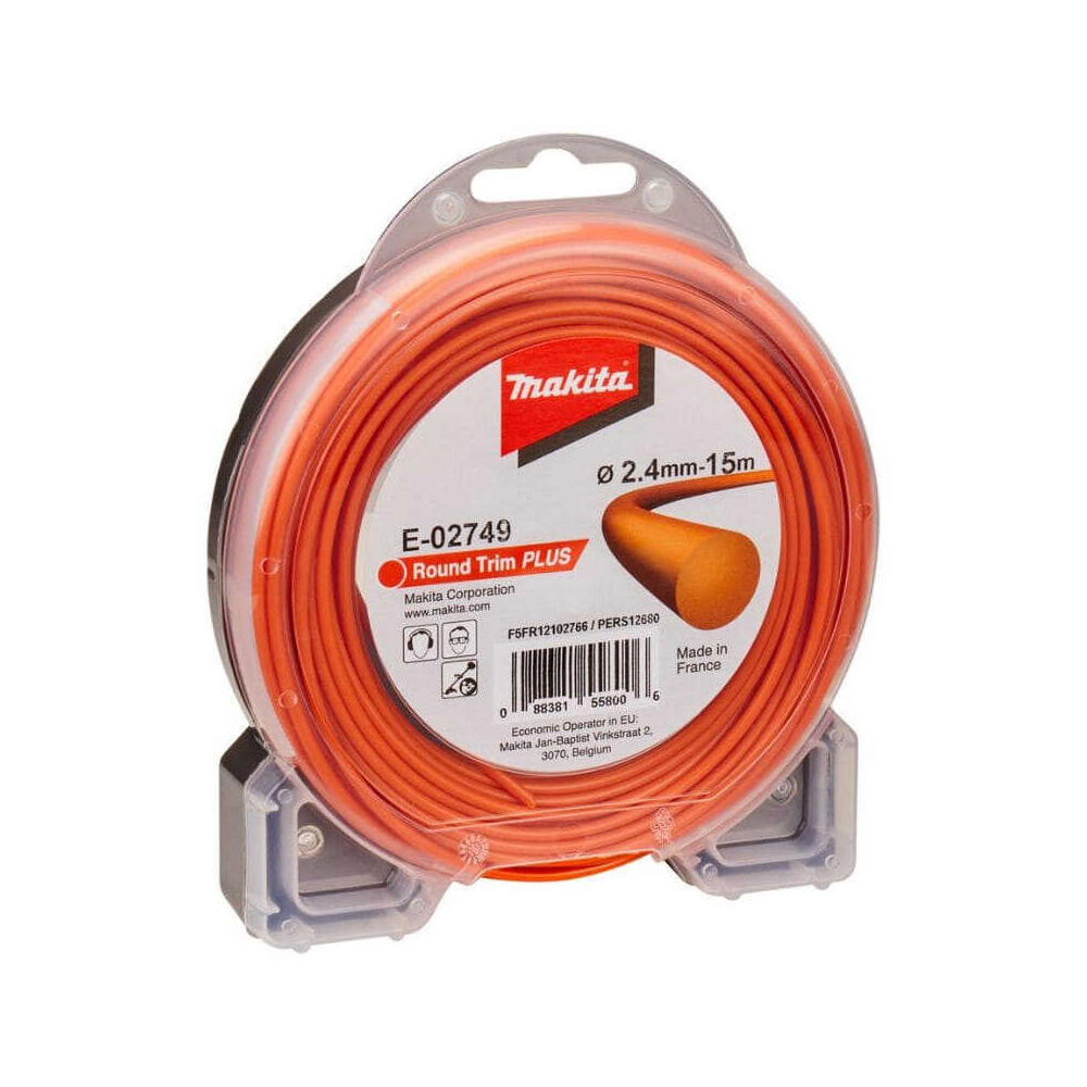 Fil débroussailleuse rond Makita E-02749 Ø2,4 mm 15 m | ProForPro