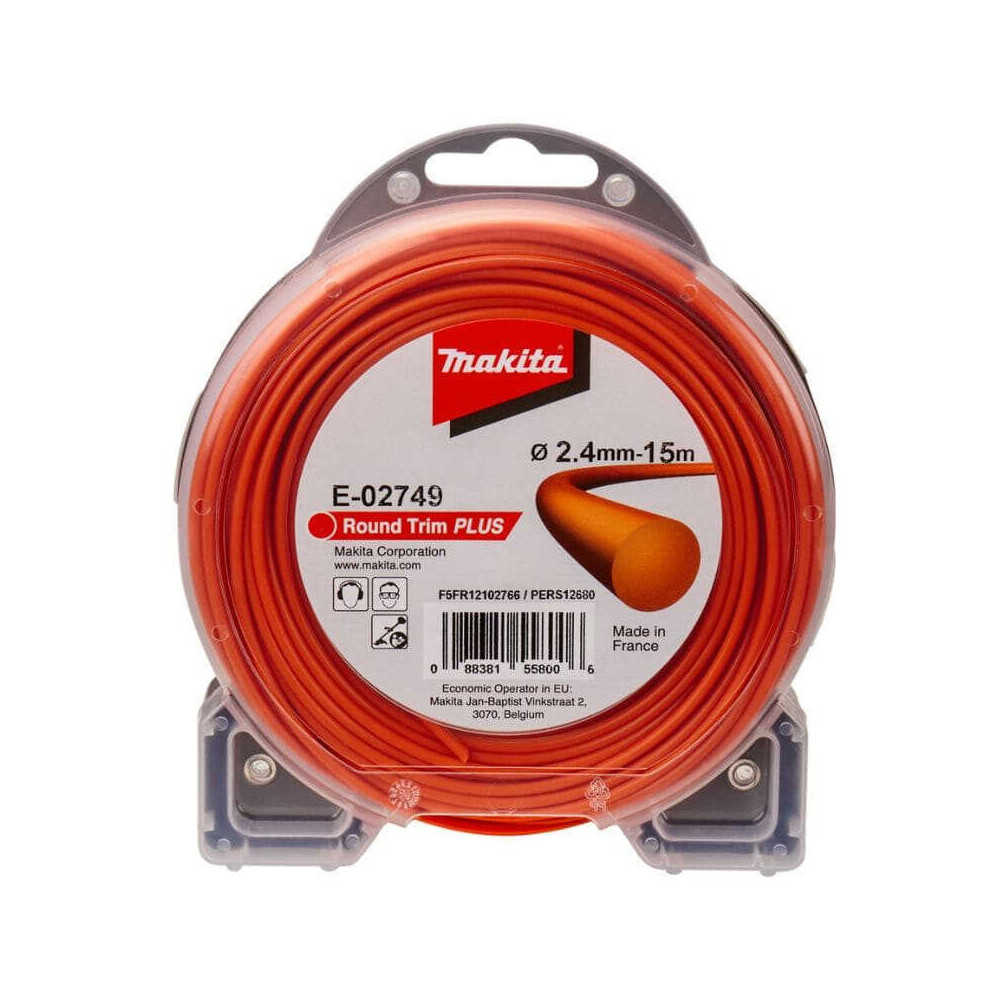 Fil débroussailleuse rond Makita E-02749 Ø2,4 mm 15 m | ProForPro