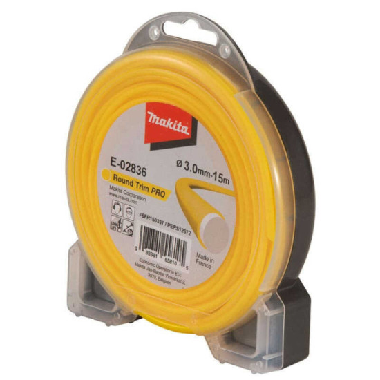 Fil débroussailleuse rond Makita E-02836 Ø3 mm 15 m | ProForPro
