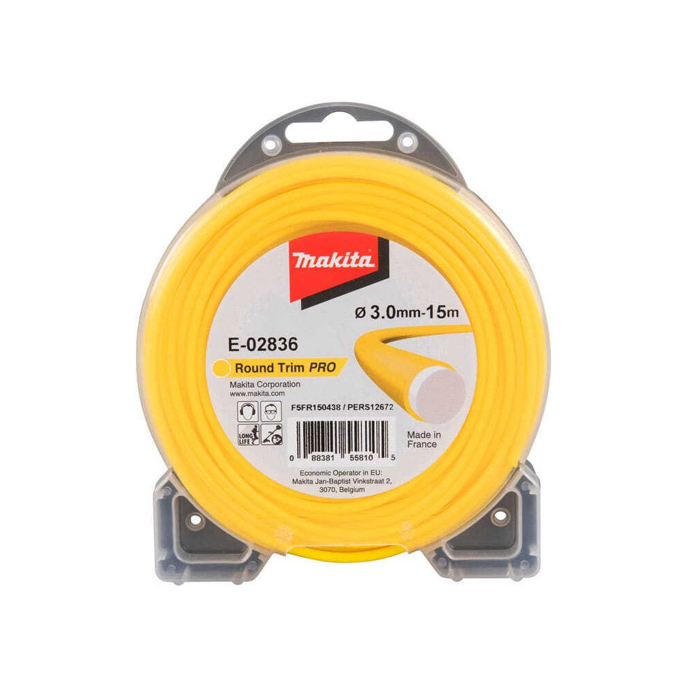 Fil débroussailleuse rond Makita E-02836 Ø3 mm 15 m | ProForPro