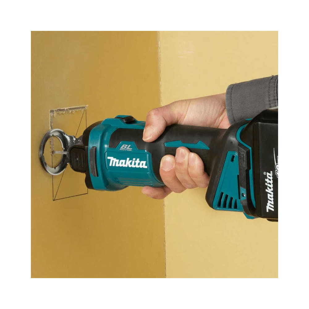 Affleureuse plaque de plâtre sans fil Makita DCO181Z 18V LXT brushless (machine nue) | ProForPro