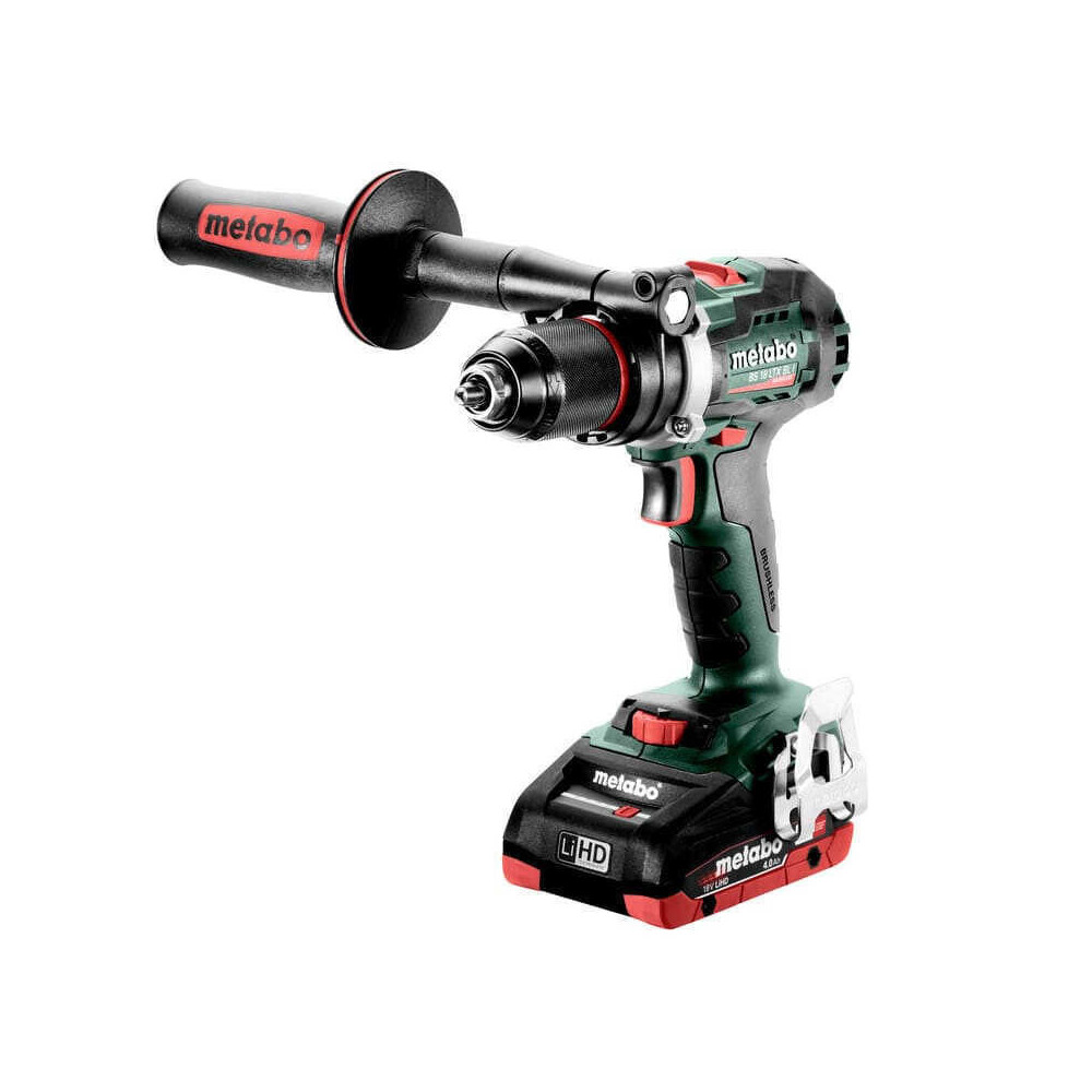 Perceuse-visseuse 18V LiHD BS 18 LTX 2x 4,0 Ah Metabo MetaBox